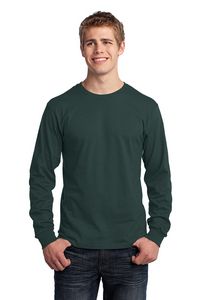 Port & Co Long Sleeve Core Cotton Tee.