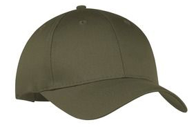 Port & Co Six-Panel Twill Cap.