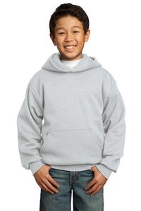 Port & Co Youth Core Fleece Pullover Hooded Sweatshirt.