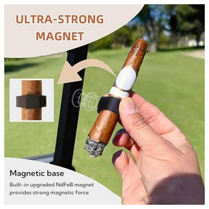 Portable Adjustable Magnetic Cigar Holder