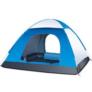 Portable Camping Tent for 4 People w/Carry Bag