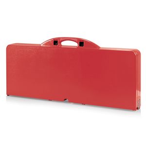 Portable Folding Picnic Table w/Four Integrated Seats