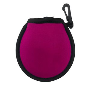 Portable Golf Ball Cleaner Pouch Washer Pocket Bag
