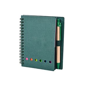 Portable Journal Book with Double Coils