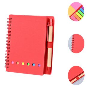 Portable Journal Book with Double Coils