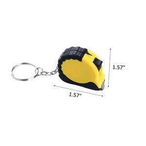 Portable Mini Retractable Pocket Keyring Tape Measure