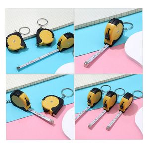 Portable Mini Retractable Pocket Keyring Tape Measure