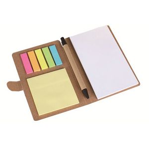 Portable Notepad Set- Sticky Notes & Pen Combo