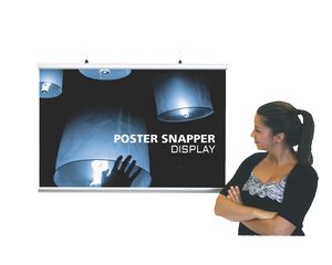 Poster Snapper 36" W Hanging Sign Hardware
