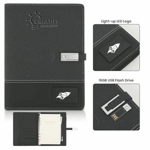 PowerNote 8000mAh Versatile Charging Notebook