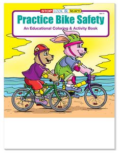 Practice Bike Safety Coloring Book
