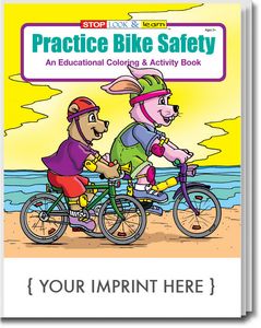 Practice Bike Safety Coloring Book
