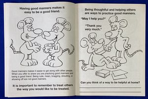 Practice Good Manners Coloring Book