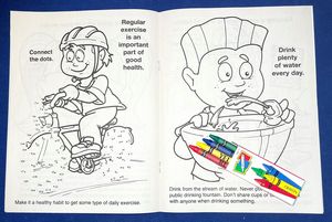 Practice Healthy Habits Coloring Book Fun Pack