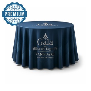 Premium 120" Round Table Throw