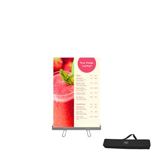Premium 33" x 48" Retractable Banner Display Kit - Graphic