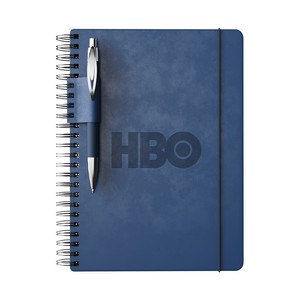 Preston Spiral Journal Pen Combo
