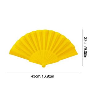 Pride Nylon Cloth Folding Fan Handheld Fans Festivals Music Concert Dance Performance