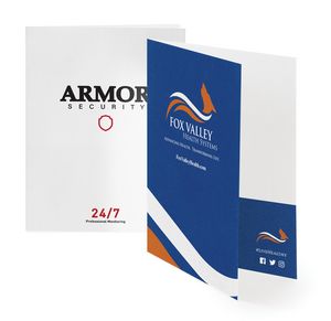 Printed Pocket Folders-Classic Papers
