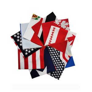 Printed Square Bandana (22" X 22")
