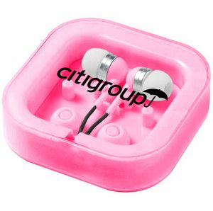 Printed Square Packed Earbuds