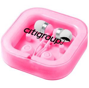 Printed Square Packed Earbuds