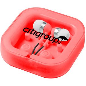 Printed Square Packed Earbuds