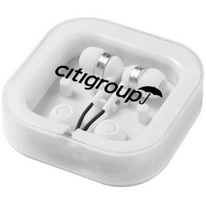 Printed Square Packed Earbuds