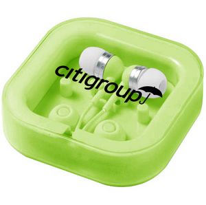 Printed Square Packed Earbuds