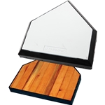 Pro Home Plate-Solid Wood