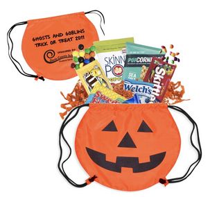 Pumpkin Bag with Candy Assortment