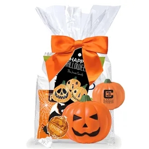 Pumpkin Stress Ball with Snacks Kit
