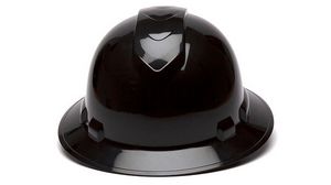 Pyramex RidgelineÂ® Non-Vented Full Brim ANSI Type I Hard Hat with 4 Point Suspension