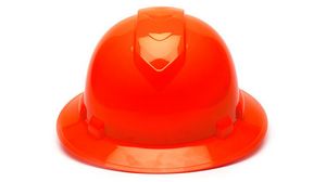 Pyramex Ridgeline® Non-Vented Full Brim ANSI Type I Hard Hat with 4 Point Suspension