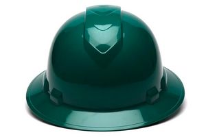 Pyramex RidgelineÂ® Non-Vented Full Brim Style ANSI Type I Hard Hat with 6 Point Suspension