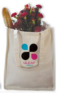 Qtees Canvas Jumbo Shopper w/ Gusset