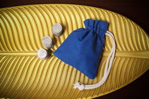 Qtees Coin Drawstring Bag