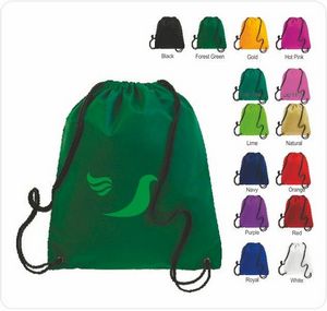 Qtees Drawstring Back Pack