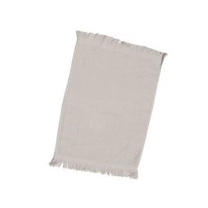 Qtees Fingertip Fringed End Towel