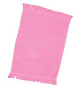 Qtees Fingertip Fringed End Towel