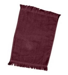 Qtees Fingertip Fringed End Towel