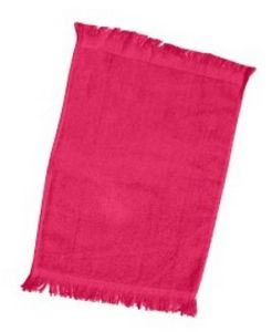 Qtees Fingertip Fringed End Towel