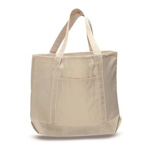 Qtees Large Canvas Deluxe Tote Bag