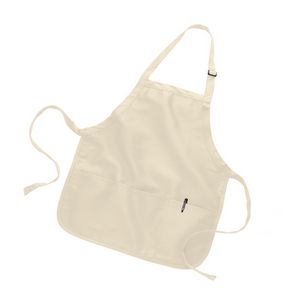 Qtees Medium Length Apron W/ Pouch