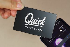 Quick Metal NFC Business Cards