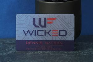 Quick Translucent Plastic Business Cards