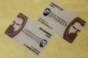 Quick Translucent Plastic Business Cards