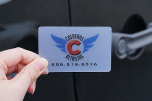 Quick Translucent Plastic Business Cards
