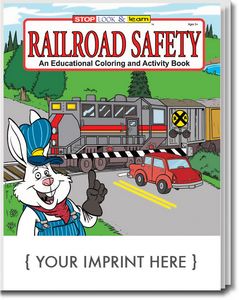 Railroad Safety Coloring Book