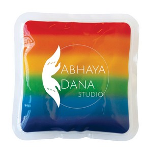Rainbow Square Gel Beads Hot/Cold Pack